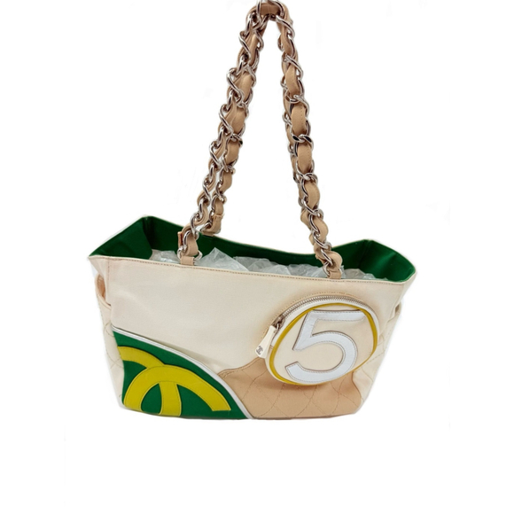 Chanel Handbags - Chanel Canvas No 5 Sport Tote Bag